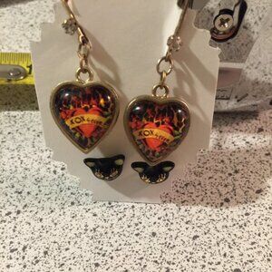 Betsey Johnson earrings